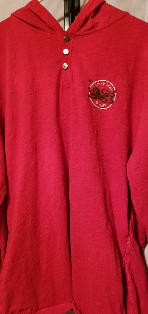Disney 1/4 snap hoodie t